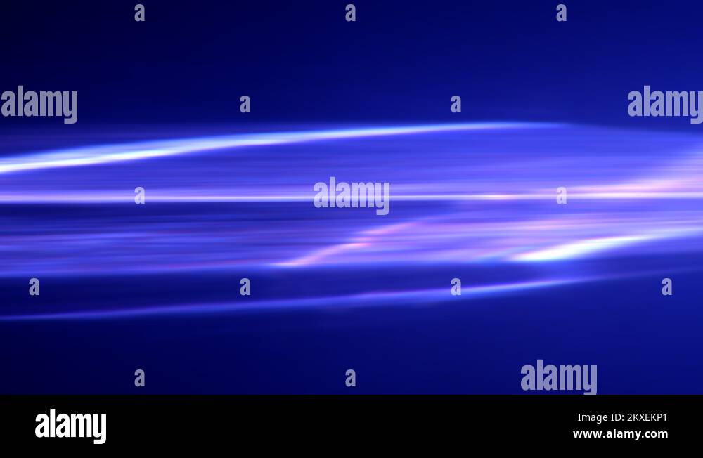Realistic anamorphic lens light effects shot in 4K resolution Stock