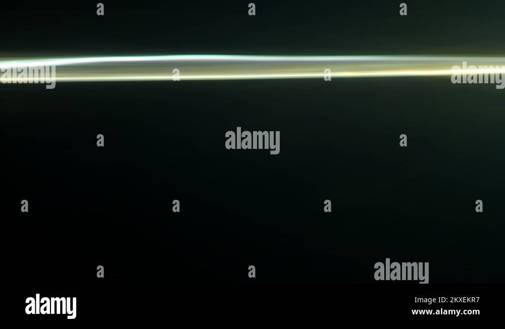 Realistic anamorphic lens light effects shot in 4K resolution Stock