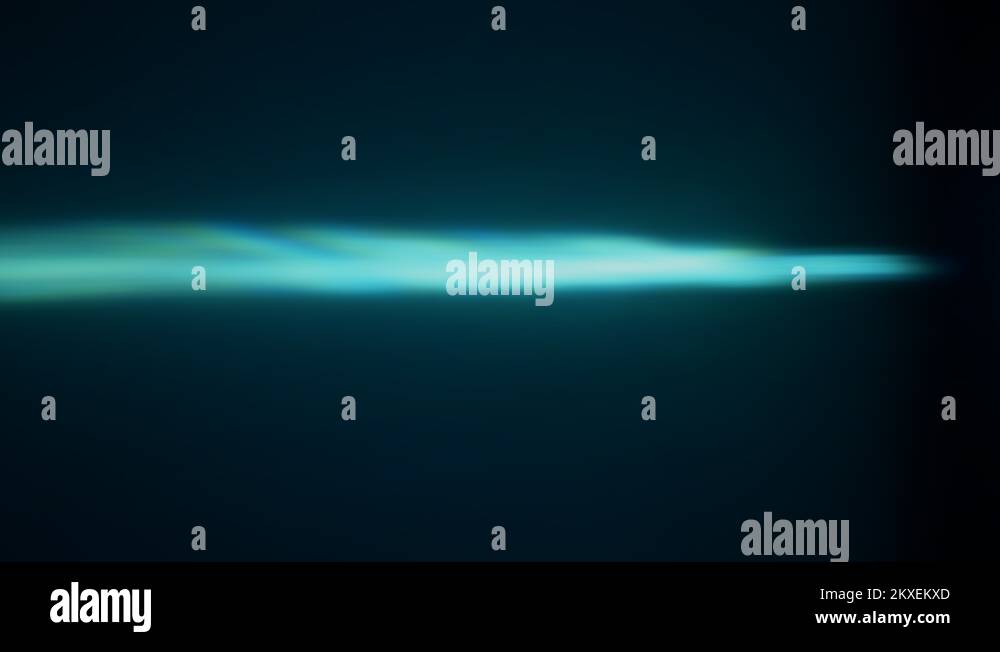 Realistic anamorphic lens light effects shot in 4K resolution Stock