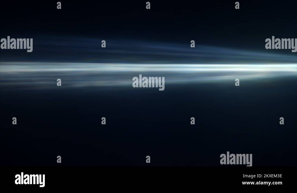 Realistic anamorphic lens light effects shot in 4K resolution Stock