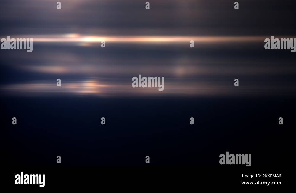 Realistic anamorphic lens light effects shot in 4K resolution Stock