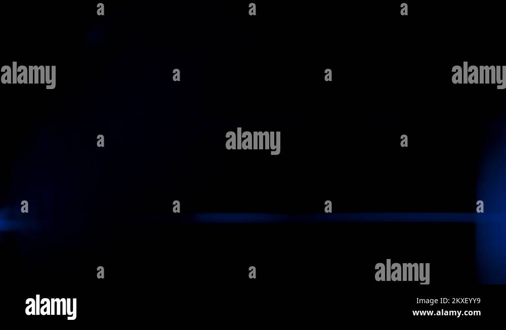 Realistic Anamorphic Lens Flare Practical Effects Stock Video Footage