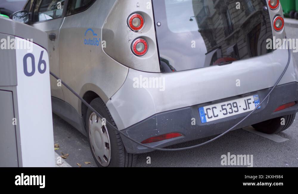 Electric car charging france Stock Videos & Footage HD and 4K Video