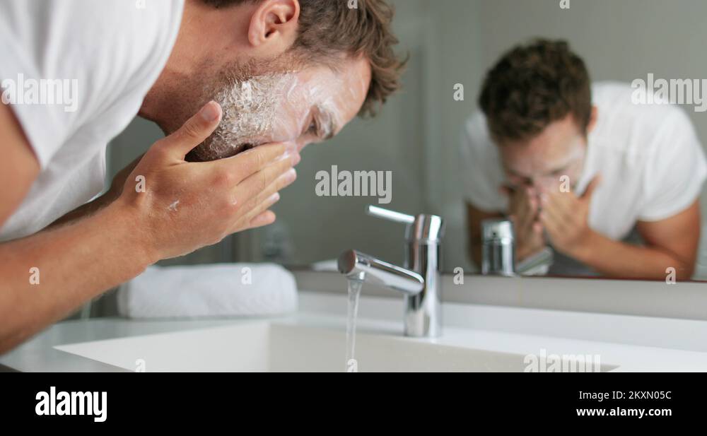 Foaming face wash Stock Videos & Footage HD and 4K Video Clips Alamy