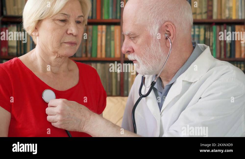 Man using stethoscope check heart rate Stock Videos & Footage HD and 4K Video Clips Alamy