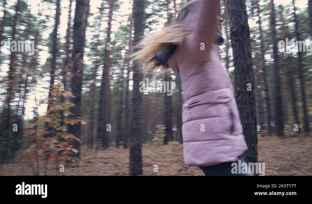 Young girl in pink coat Stock Videos & Footage HD and 4K Video Clips