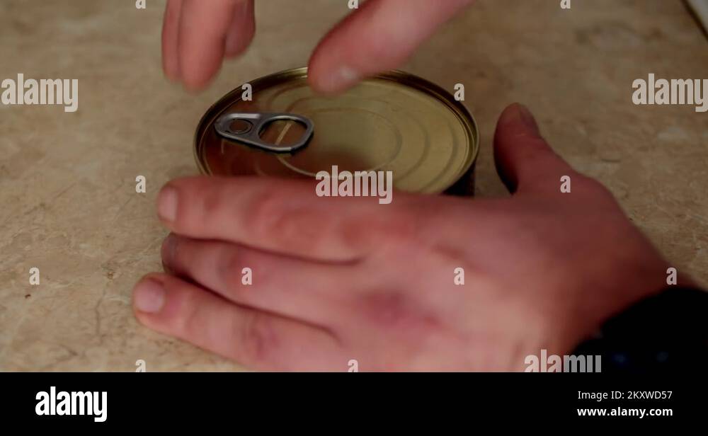 Canned tuna can opener Stock Videos & Footage HD and 4K Video Clips