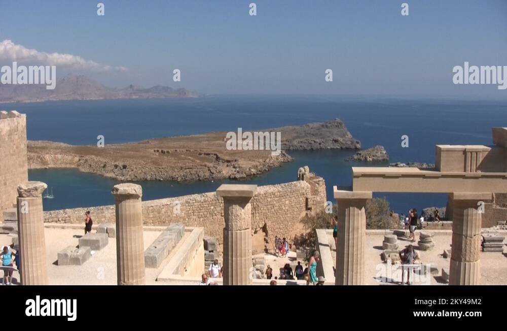 Acropolis lindos rhodes Stock Videos & Footage - HD and 4K Video Clips ...