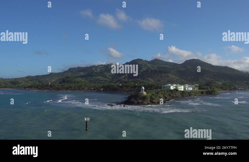 Amber Cove port and holiday resort, Dominican Republic Stock Video