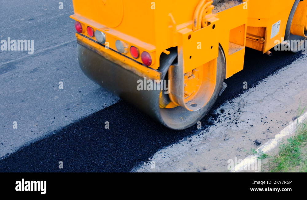 Pavement and heavy equipment Stock Videos & Footage HD and 4K Video
