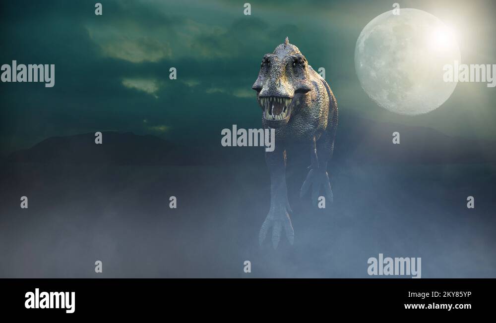 Animate Running Dinosaur Tyrannosaurus Rex Render Dark Background Stock  Video Footage by ©DenisSmile #199540226