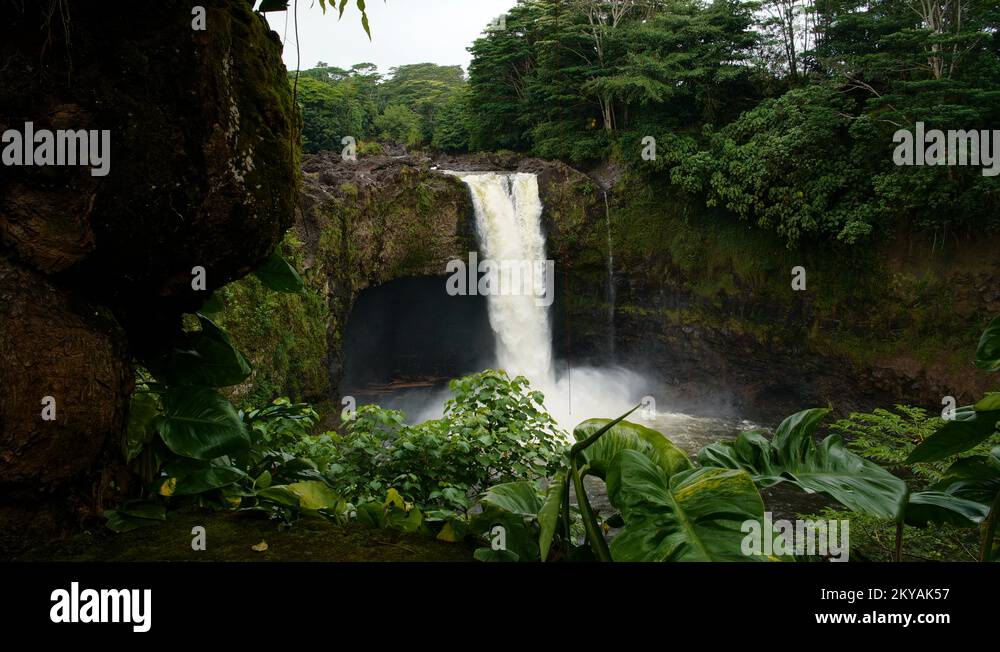 Waianuenue rainbow falls Stock Videos & Footage HD and 4K Video Clips