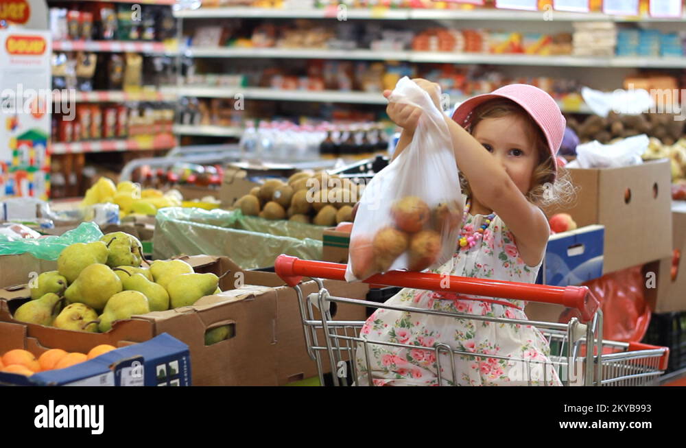 Happy mum supermarket trolley Stock Videos & Footage HD and 4K Video
