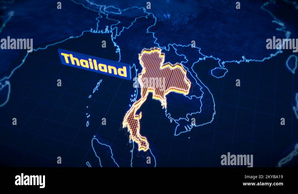 Southeast Asia Map Outline