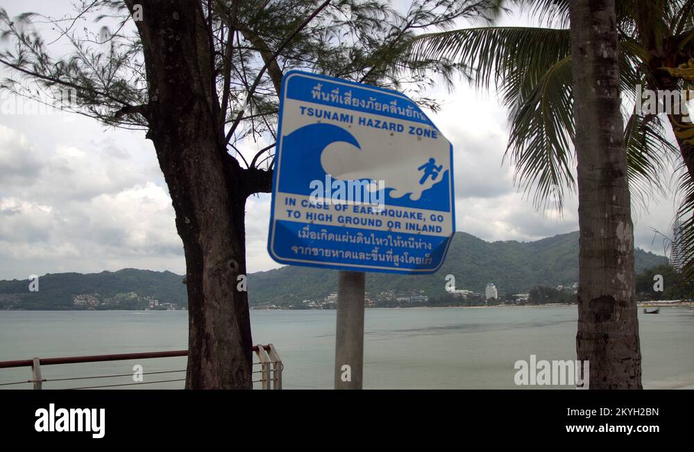 Tsunami threat phuket