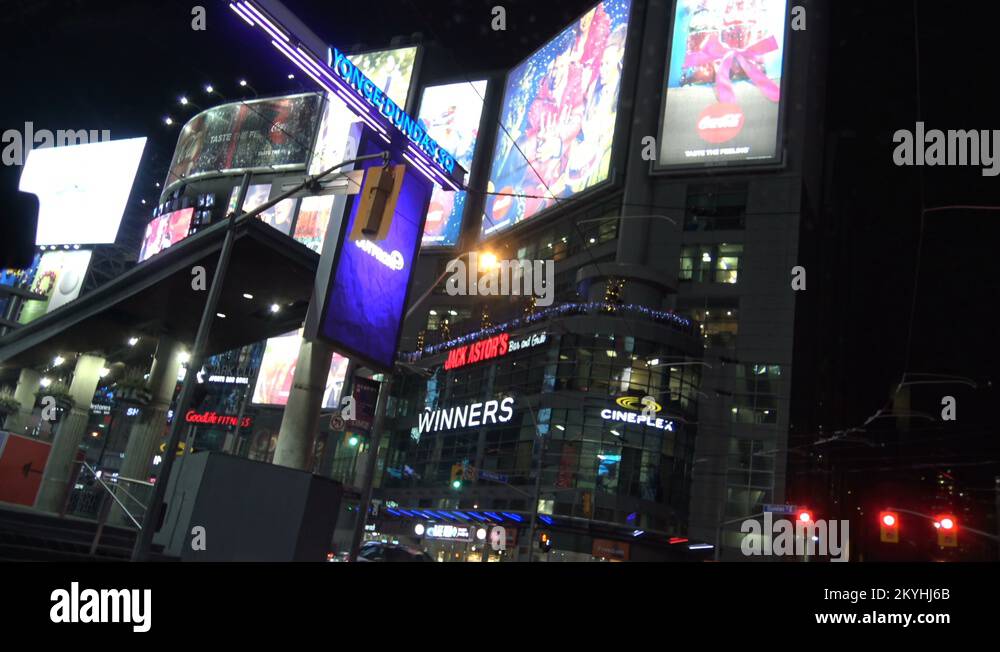 Downtown toronto yonge dundas square Stock Videos & Footage - HD and 4K ...