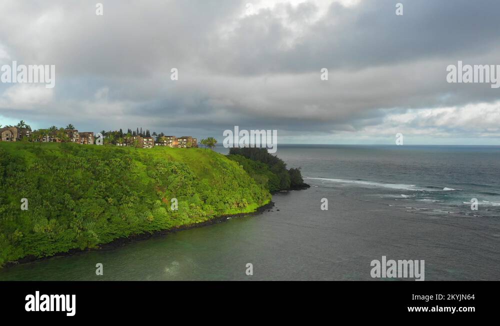 Princeville Kauai Hawaii Tip of Island Coast Resorts Condos Apartments