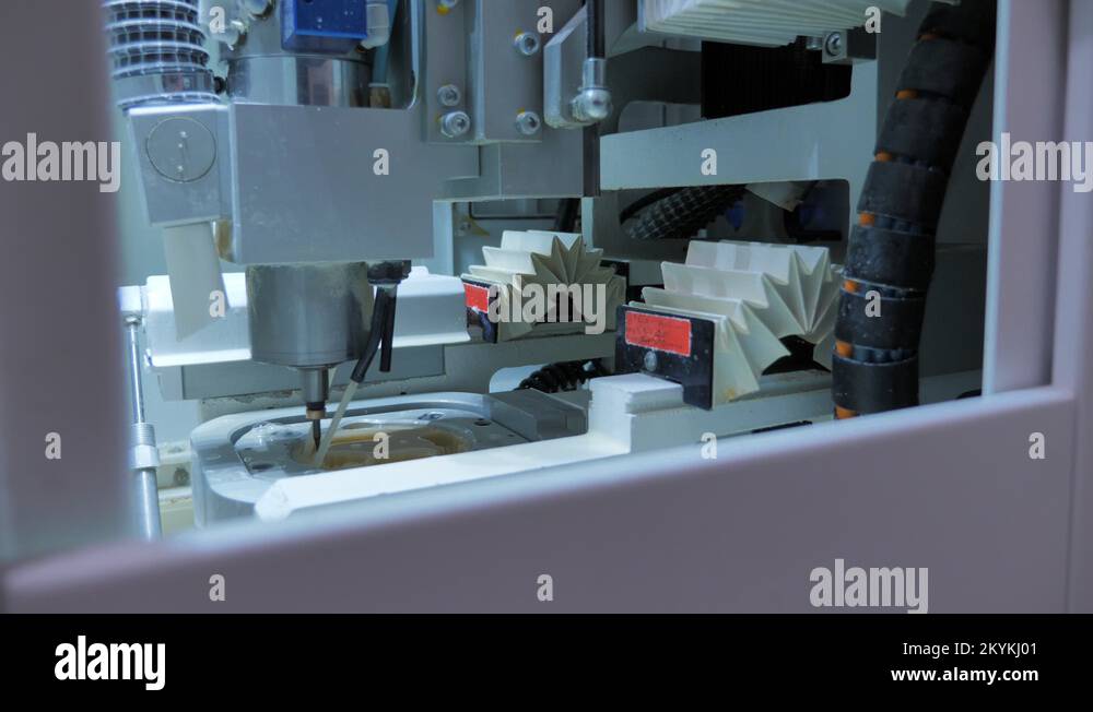 Dental milling machine top notch technology Stock Video Footage Alamy