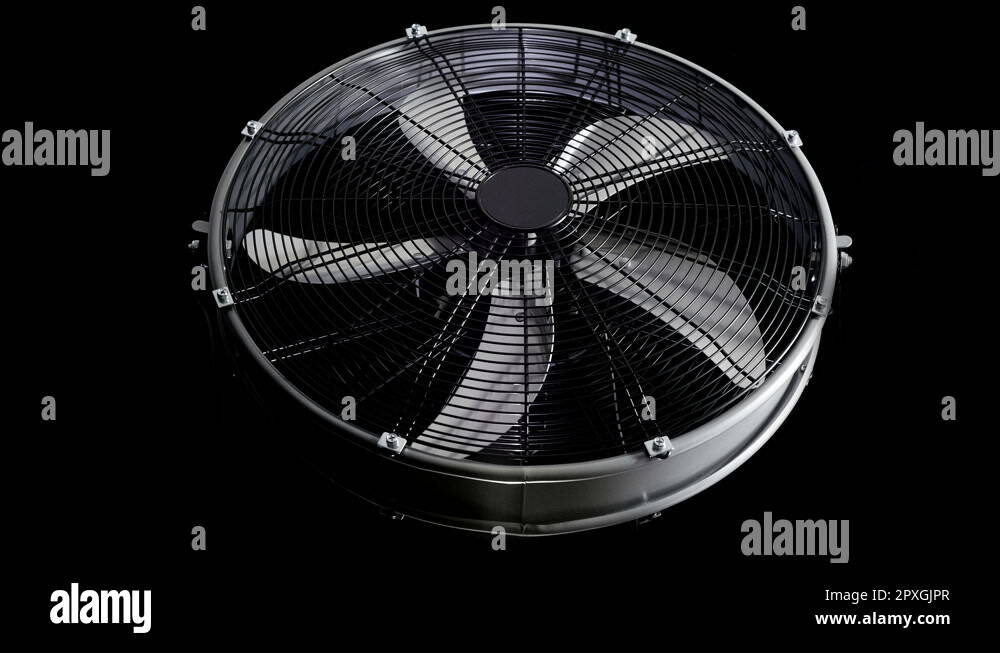 Slow rotating ventilation fan. 4K UHD Stock Video Footage Alamy