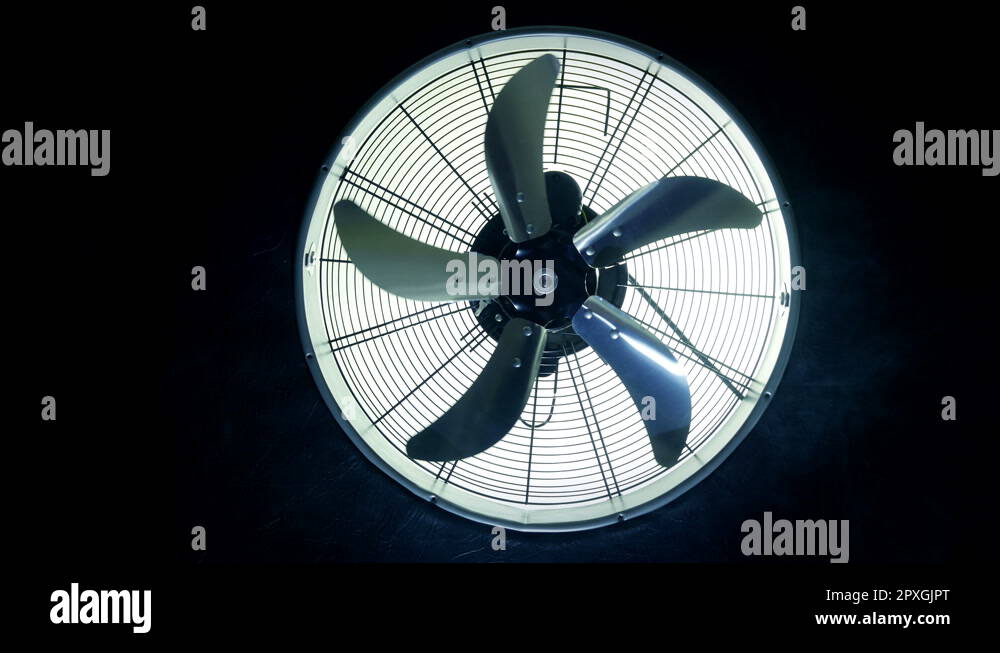 Slow rotating ventilation fan. 4K UHD Stock Video Footage Alamy