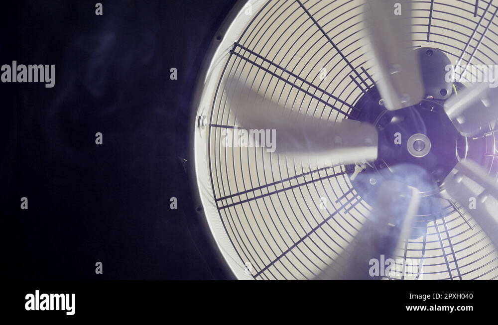 Slow rotating ventilation fan. 4K UHD Stock Video Footage Alamy