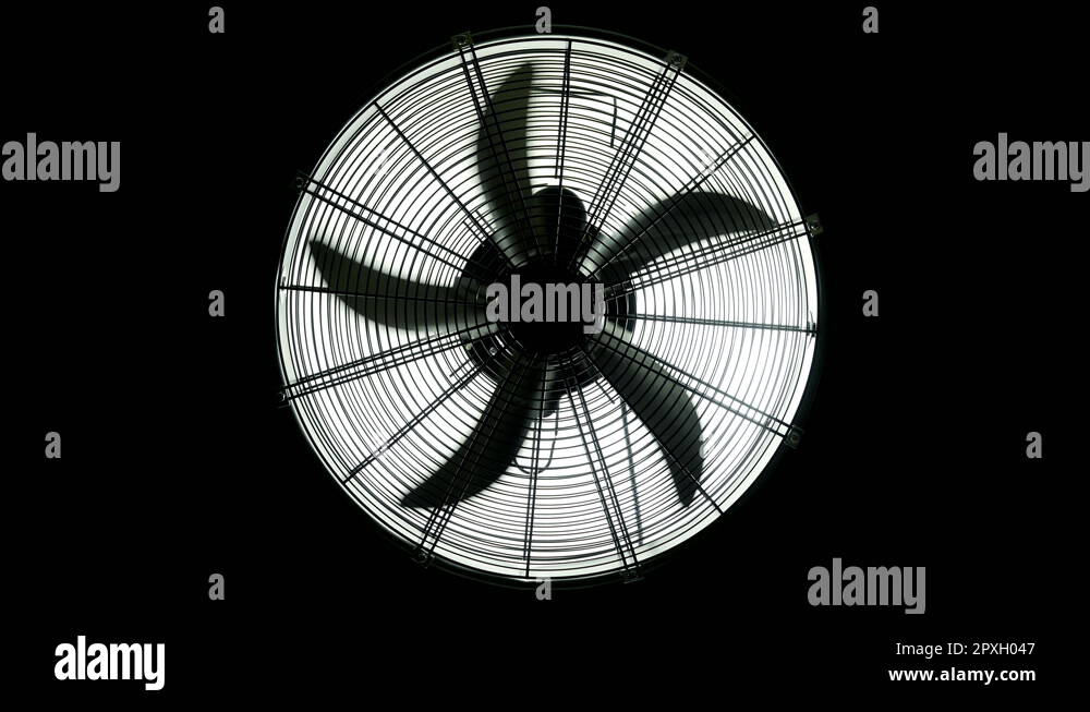 Slow rotating ventilation fan. 4K UHD Stock Video Footage Alamy