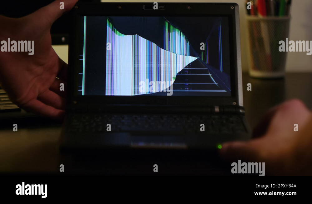 Smashed laptop screen Stock Videos & Footage - HD and 4K Video Clips ...