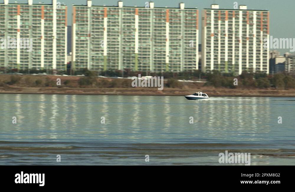 Public transportation in Yeouido Seoul, Korea Stock Video Footage Alamy