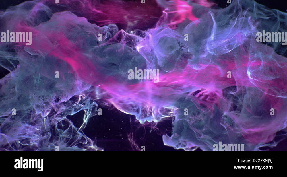 Motion Background VJ Loop - Dark Purple Pink Particles 4k Stock Video ...