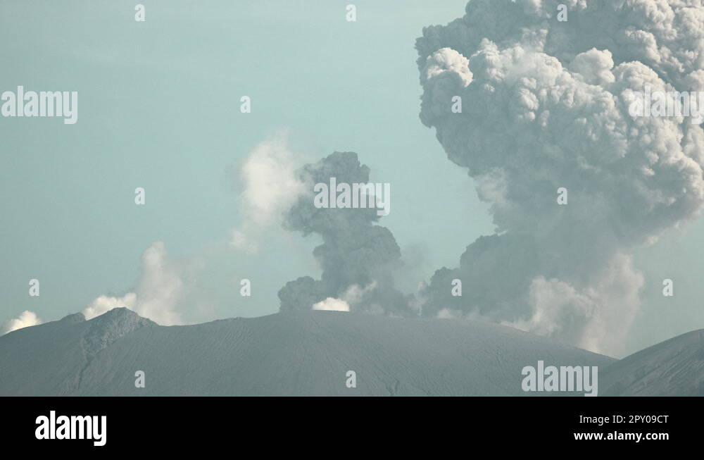 Japan volcano eruption Stock Videos & Footage - HD and 4K Video Clips