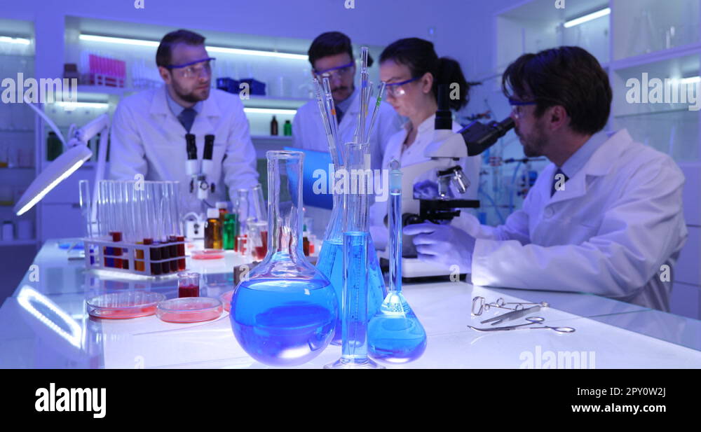 Microscope looking bacteria Stock Videos & Footage HD and 4K Video