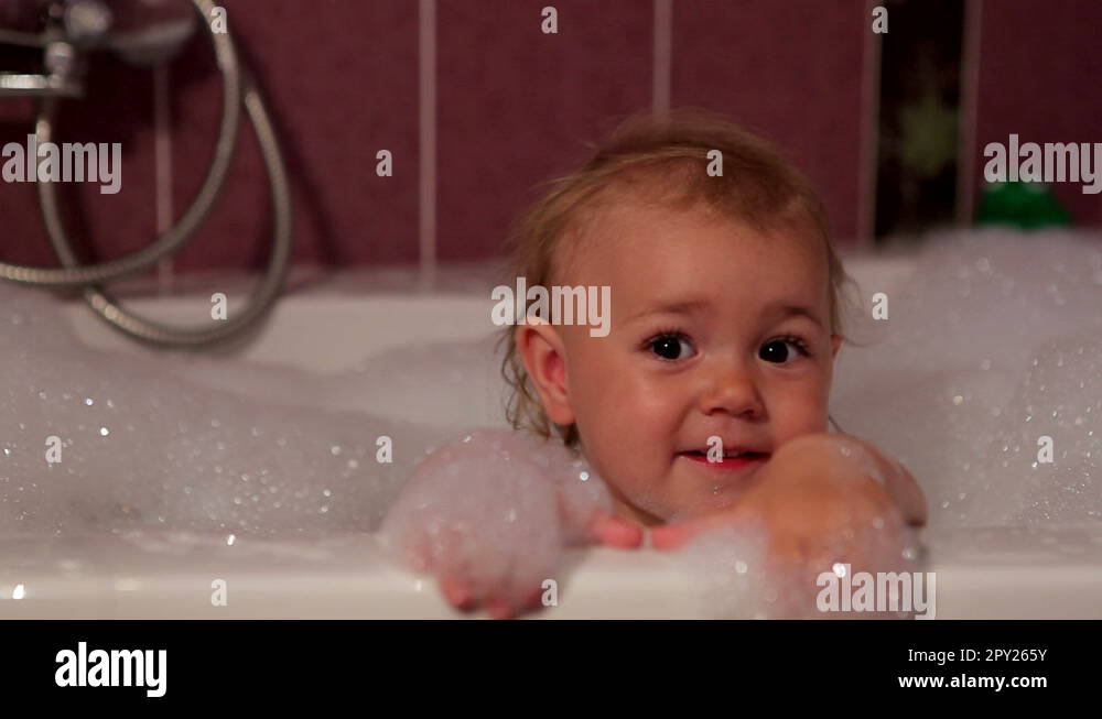 Girl in foam bath Stock Videos & Footage HD and 4K Video Clips Alamy