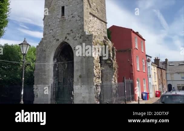 Buildings in the city of Cork, Ireland. Beautiful street views and ...