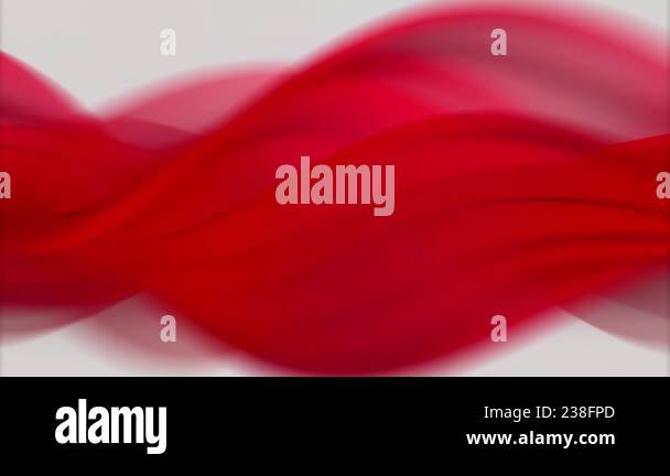 Ethereal Red Waves A Fluid Animations Background Stock Video Footage ...