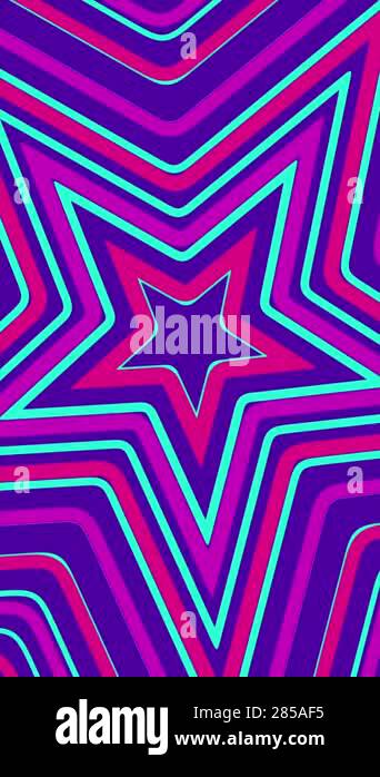 Modern abstract animated background. Purple magenta and cyan color ...
