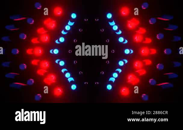 Exciting VJ loop on an abstract background with smooth flowing images ...