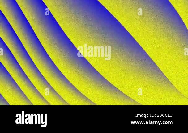 Abstract yellow and dark blue wavy gradient background animation. High ...
