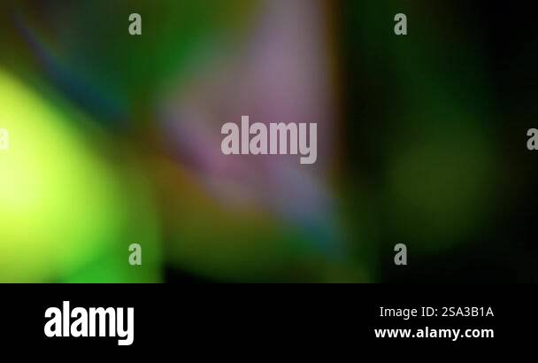 Bokeh visual rhythm. Palette overflow. Color twinkle. Moving ray ...