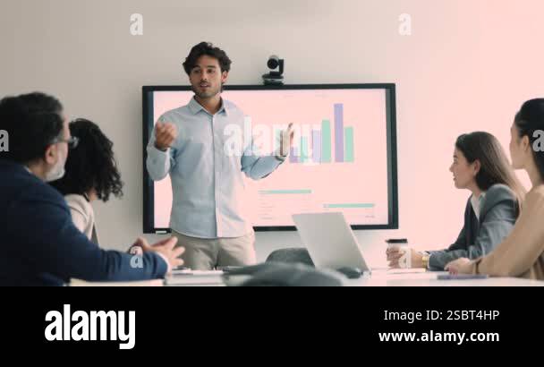 Presenting Business man presenting showing Stock Videos & Footage - HD and 4K ...