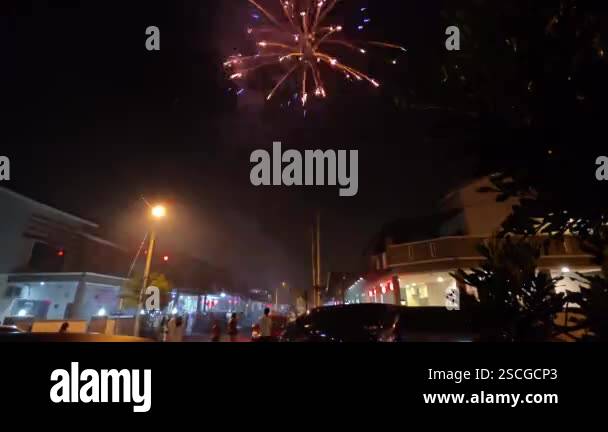 Perak,Malaysia. January 28,2025 Time lapse outdoor night scene of