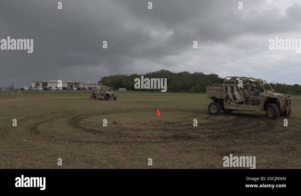 Military driving exercises Stock Video Footage - Alamy