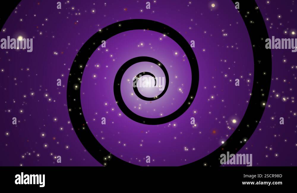Stars Spiral Loop Purple Stock Video Footage - Alamy