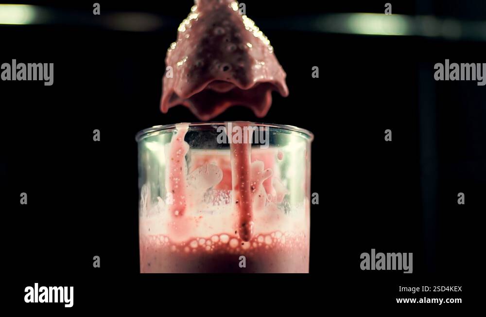 Milk Shake With Fruits.Smoothie With Fruits Blended.Fitness Cocktail ...