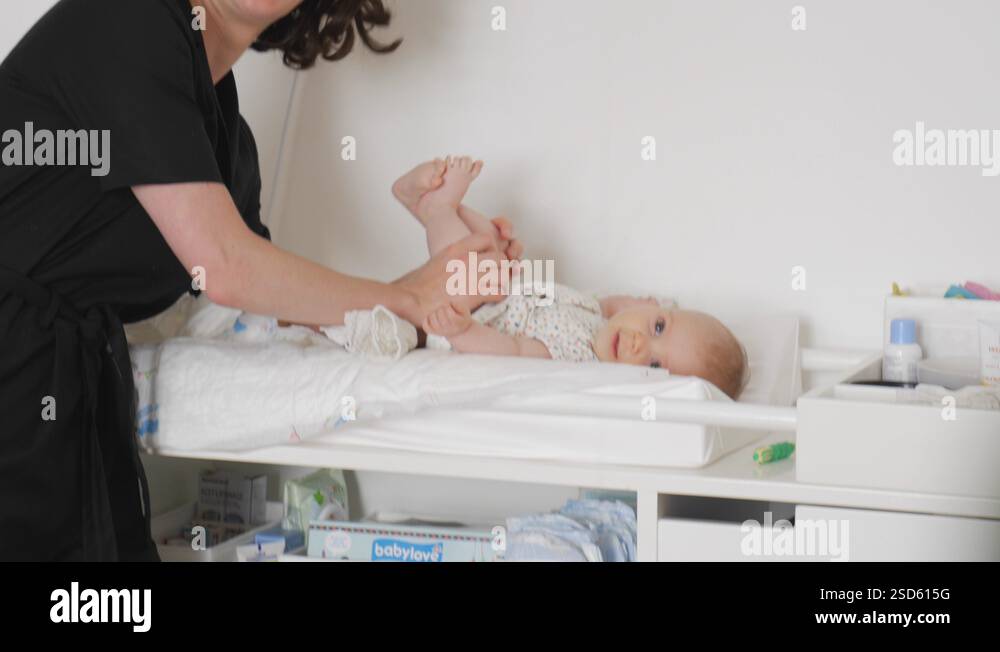 Diaper Change Stock Videos Footage Hd And 4k Video Clips Alamy