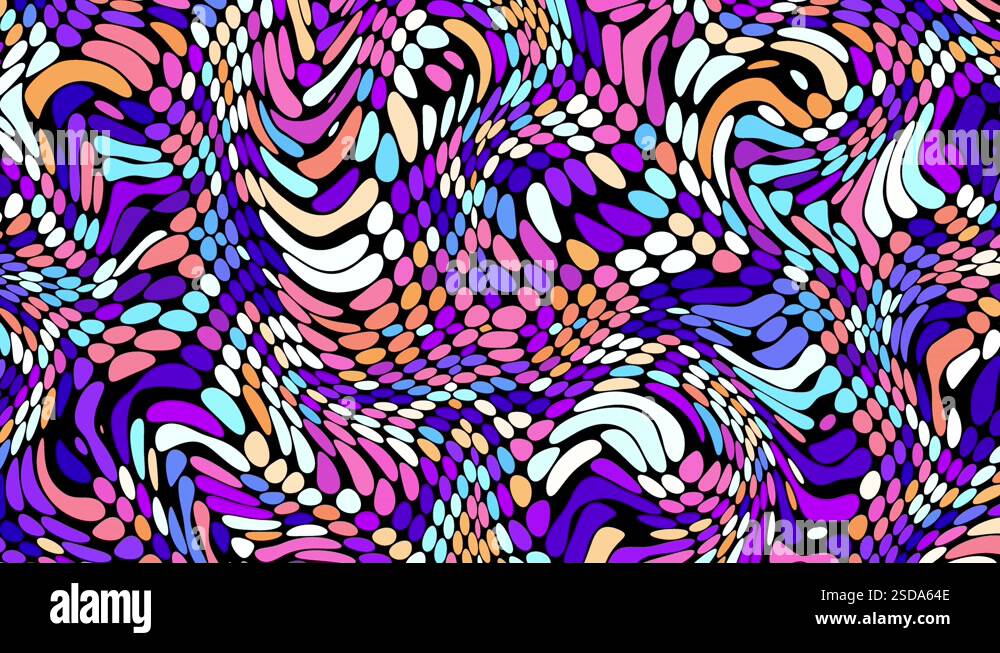 Psychedelic moving background Stock Video Footage - Alamy