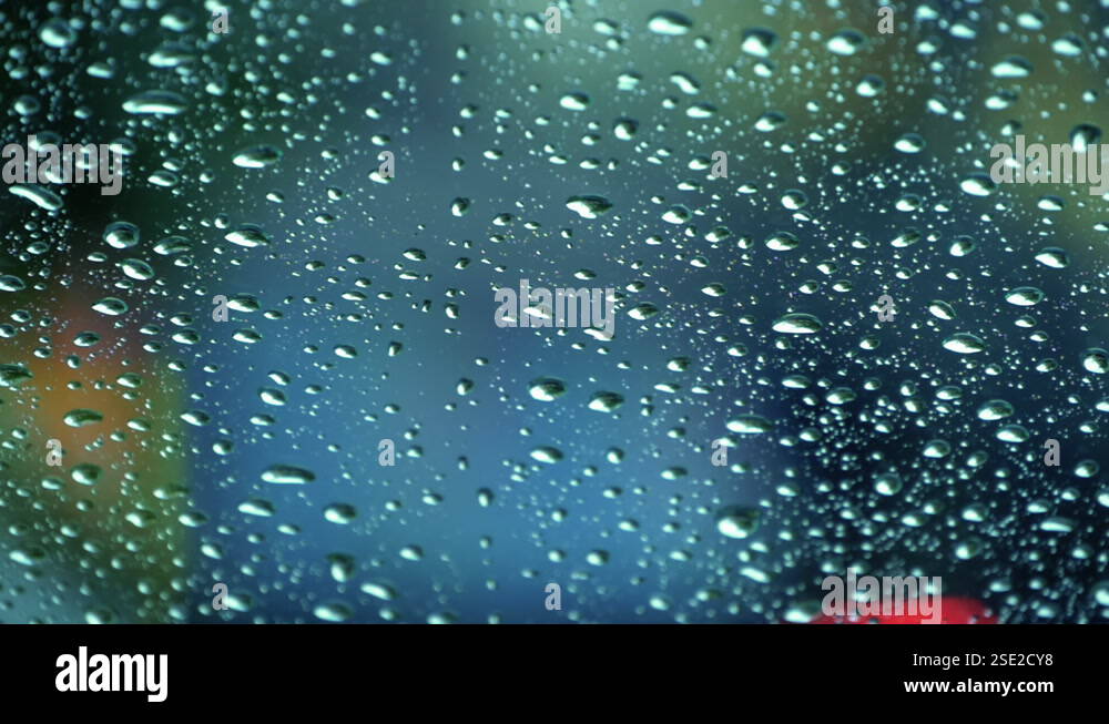 Window Frame Raining Rain Window Texture - Full Frame Background Showing A Window With Stock ...