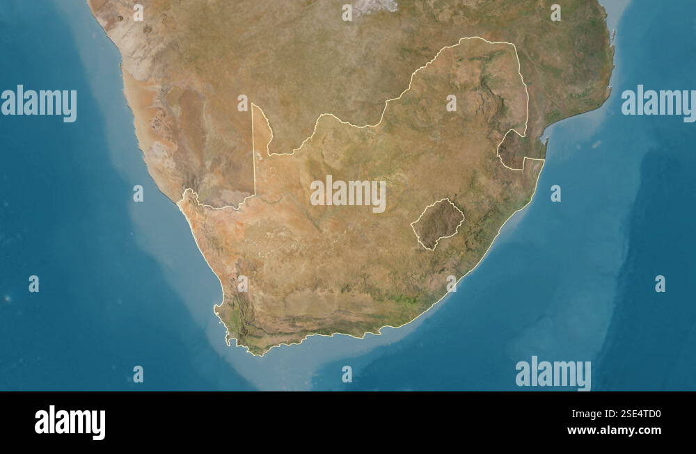 Maphophe Map Africa satellite map Stock Videos & Footage - HD and 4K Video Clips - Alamy