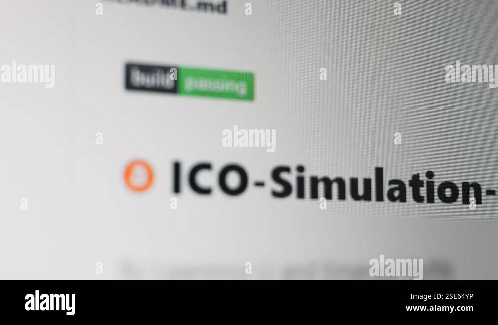 ICO - initial coin offering - simulation project. Concept of ICO as ...