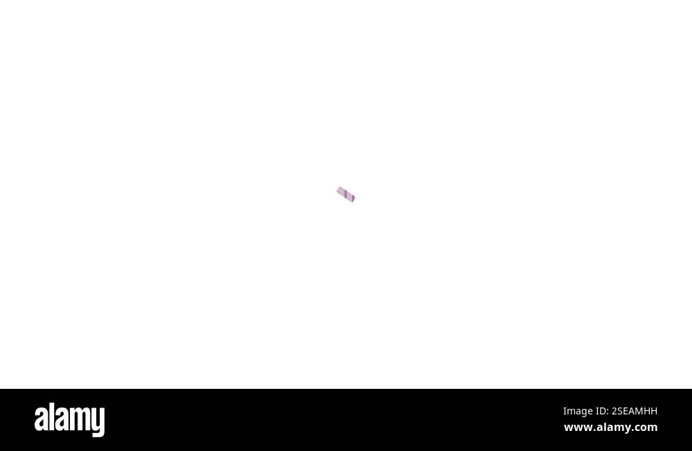 Abstract color transition in 4k. Alpha matte channel Stock Video