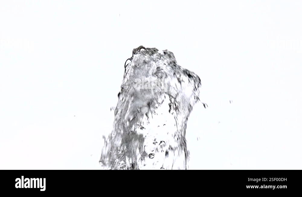 S/L HD Slow motion view of splashing water jet Stock Video Footage - Alamy